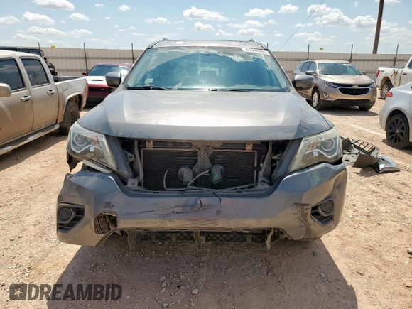 2017 Nissan Pathfinder SL with VIN 5N1DR2MN0HC645438, listed as a Copart auction lot 61348285 with 200,482 mi miles and Salvage title. Bid and sale history available at DreamBid. Image 5.