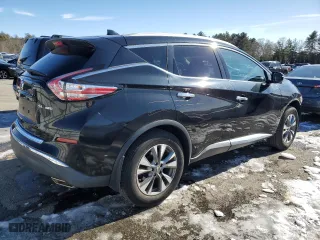2017 Nissan Murano Platinum with VIN 5N1AZ2MH6HN145835, listed as a Copart auction lot 44970555 with 22,403 mi miles and Salvage Title. Bid and sale history available at carsss.com. Image 3.