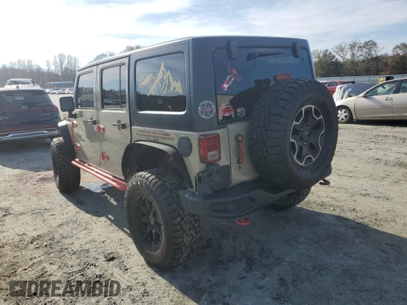 2017 Jeep Wrangler Unlimited Rubicon Recon with VIN 1C4BJWFG9HL586169, listed as a Copart auction lot 80454624 with 174,987 mi miles and Salvage title. Bid and sale history available at DreamBid. Image 2.