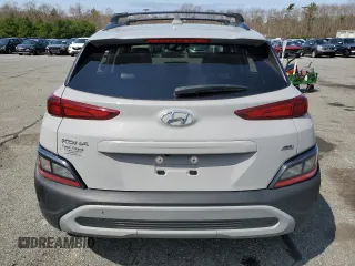 2022 Hyundai Kona SEL with VIN KM8K3CAB7NU878862, listed as a Copart auction lot 52920055 with 18,774 mi miles and Salvage Title. Bid and sale history available at carsss.com. Image 6.