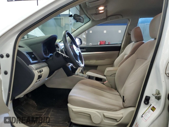 2014 Subaru Outback 2.5i with VIN 4S4BRBAC9E3290131, listed as a Copart auction lot 62429195 with 116,168 mi miles and Clean title. Bid and sale history available at DreamBid. Image 7.