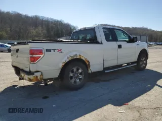 2013 Ford F-150 XL with VIN 1FTFX1EF6DFA23830, listed as a Copart auction lot 53295205 with 139,315 mi miles and Salvage Title. Bid and sale history available at carsss.com. Image 3.