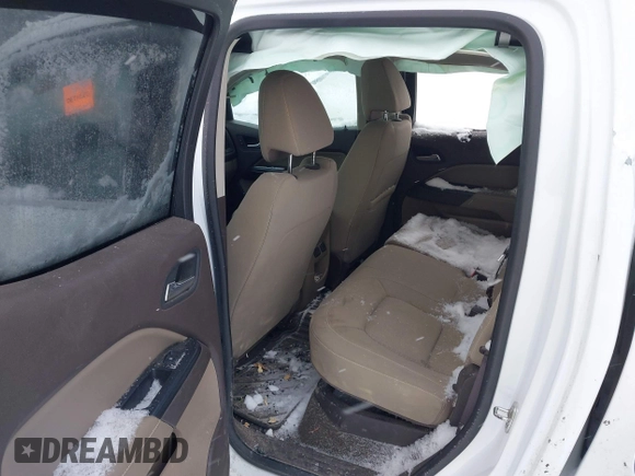 2016 GMC Canyon 4WD SLE with VIN 1GTG6CE39G1214362, listed as a IAAI auction lot 41278363 with 96,740 mi miles. Bid and sale history available at carsss.com. Image 8.