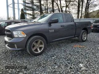 2017 Ram 1500 Express with VIN 1C6RR7FG9HS826900, listed as a Copart auction lot 52293405 with 54,095 mi miles and Salvage Title. Bid and sale history available at carsss.com. Image 1.
