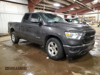 2021 Ram 1500 Big Horn with VIN 1C6SRFBT8MN614917, listed as a Copart auction lot 88296005 with 56,179 mi miles and Clean Title. Bid and sale history available at carsss.com. Image 4.