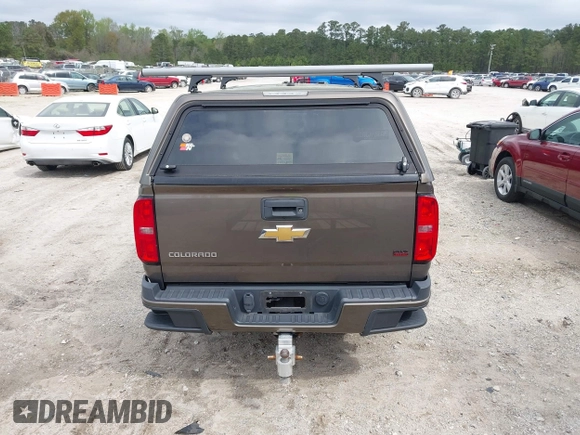2016 Chevrolet Colorado 4WD Z71 with VIN 1GCGTDE35G1190026, listed as a IAAI auction lot 41936805 with 98,134 mi miles. Bid and sale history available at carsss.com. Image 16.