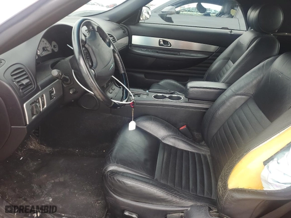 2003 Ford Thunderbird Deluxe with VIN 1FAHP60A23Y106875, listed as a Copart auction lot 87507095 with 0 mi miles and Salvage Title. Bid and sale history available at carsss.com. Image 7.