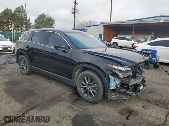 2023 Mazda CX-9 Touring with VIN JM3TCBCY4P0653899, listed as a Copart auction lot 50999985 with 32,896 mi miles and Salvage title. Bid and sale history available at DreamBid. Image 4.