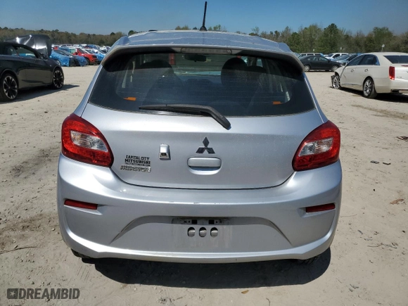 2020 Mitsubishi Mirage ES with VIN ML32A3HJ9LH009096, listed as a Copart auction lot 49469575 with 64,182 mi miles and Salvage Title. Bid and sale history available at carsss.com. Image 6.
