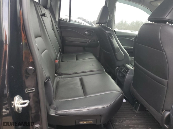 2017 Honda Ridgeline RTL-T with VIN 5FPYK3F68HB024075, listed as a Copart auction lot 47408435 with 89,264 mi miles and Salvage Title. Bid and sale history available at carsss.com. Image 10.