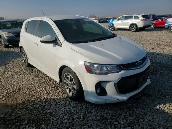 2019 Chevrolet Sonic LT with VIN 1G1JD6SB3K4114377, listed as a Copart auction lot 82630594 with 120,916 mi miles and Salvage title. Bid and sale history available at DreamBid. Image 13.