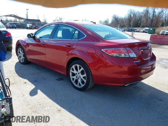 2009 Mazda 6 S Grand Touring with VIN 1YVHP82B495M13805, listed as a IAAI auction lot 41595504 with 156,432 mi miles and . Bid and sale history available at DreamBid. Image 3.