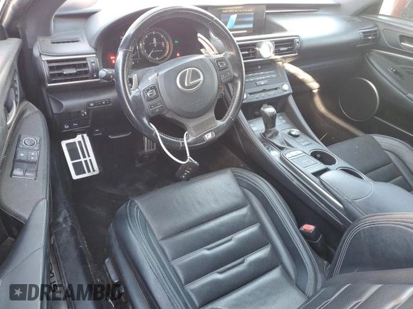 2016 Lexus RC 350 F Sport z VIN JTHHE5BC8G5012000, wystawiony jako Copart lot #42703575 z przebiegiem 121 707 mil mil oraz Czysty tytuł • Clean title. Historia ofert i sprzedaży dostępna na DreamBid. Obrazek 8.