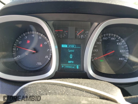 2016 Chevrolet Equinox LTZ with VIN 2GNFLGEK9G6278747, listed as a Copart auction lot 56234185 with 155,942 mi miles and Salvage title. Bid and sale history available at DreamBid. Image 9.