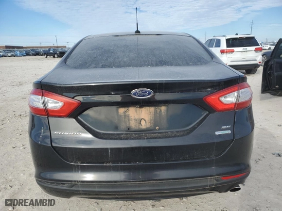 2015 Ford Fusion SE with VIN 3FA6P0HD2FR152101, listed as a Copart auction lot 45667285 with 185,043 mi miles and Salvage Title. Bid and sale history available at carsss.com. Image 6.