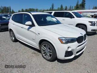 2017 BMW X3 xDrive28i z VIN 5UXWX9C37H0W66525, wystawiony jako IAAI lot #42372365 z przebiegiem 47 125 mil mil oraz . Historia ofert i sprzedaży dostępna na DreamBid. Obrazek 1.