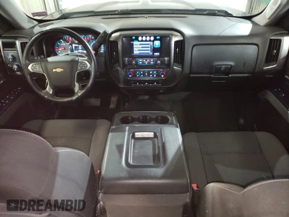 2018 Chevrolet Silverado 1500 LT with VIN 3GCUKREC5JG121283, listed as a Copart auction lot 49836155 with 95,838 mi miles and Salvage Title. Bid and sale history available at DreamBid. Image 8.