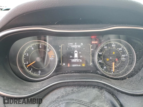 2019 Jeep Cherokee Latitude Plus with VIN 1C4PJMLBXKD214974, listed as a Copart auction lot 49877595 with 120,979 mi miles and Salvage title. Bid and sale history available at DreamBid. Image 9.