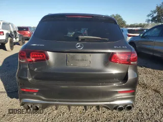 2020 Mercedes-Benz GLC with VIN WDC0G6EB9LF753756, listed as a Copart auction lot 86285044 with 38,597 mi miles and Salvage Title. Bid and sale history available at carsss.com. Image 6.