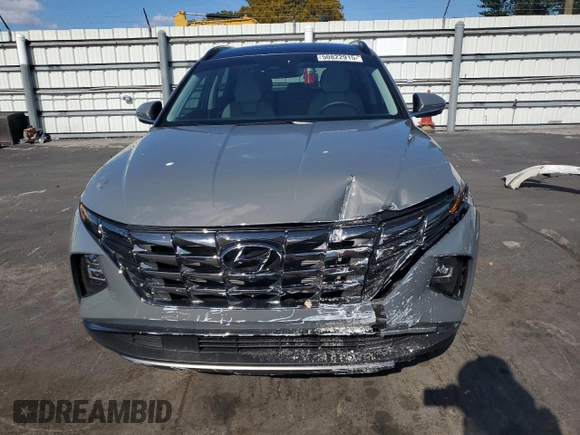 2024 Hyundai Tucson Limited with VIN 5NMJE3DE7RH384644, listed as a Copart auction lot 50822915 with 5,398 mi miles and Non Repairable. Bid and sale history available at DreamBid. Image 5.