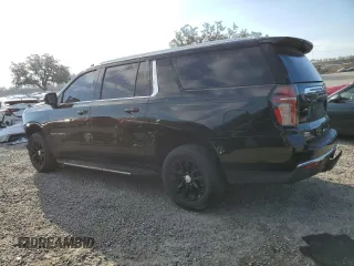 2021 Chevrolet Suburban LT z VIN 1GNSCCKD4MR176317, wystawiony jako Copart lot #46689235 z przebiegiem Nie podano mil oraz Szkoda całkowita • Salvage title. Historia ofert i sprzedaży dostępna na DreamBid. Obrazek 2.