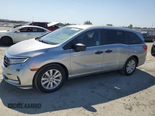 2021 Honda Odyssey LX с VIN 5FNRL6H2XMB033330, выставлен на аукционе Copart как лот 59979735 с пробегом 72 795 миль миль и Списание • Salvage title. История ставок и продаж доступна на DreamBid. Изображение 1.