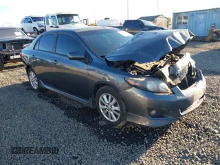 2010 Toyota Corolla with VIN 2T1BU4EEXAC475395, listed as a IAAI auction lot 41687183 with 193,608 mi miles. Bid and sale history available at carsss.com. Image 1.