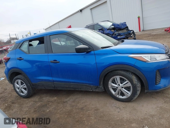 2022 Nissan Kicks S with VIN 3N1CP5BV0NL506455, listed as a IAAI auction lot 41555028 with 31,660 mi miles and . Bid and sale history available at carsss.com. Image 13.