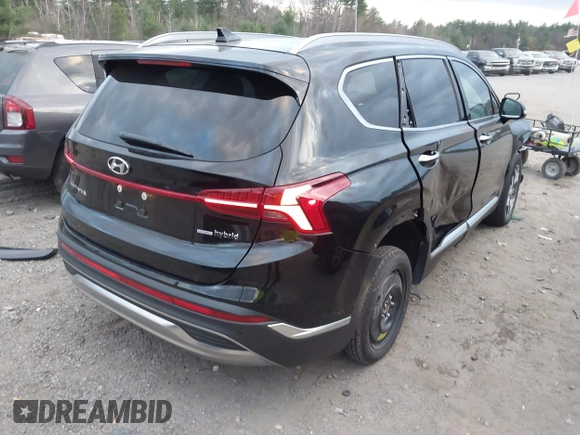 2023 Hyundai Santa Fe Hybrid Limited with VIN 5NMS5DA1XPH013762, listed as a IAAI auction lot 40799731 with 28,506 mi miles. Bid and sale history available at carsss.com. Image 4.