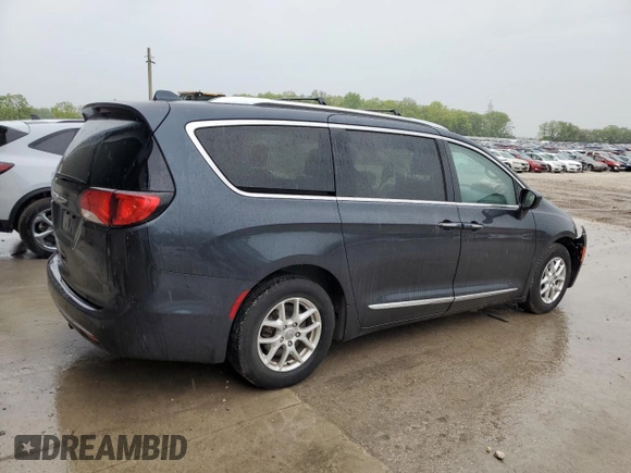 2020 Chrysler Pacifica Touring L with VIN 2C4RC1BG2LR110816, listed as a Copart auction lot 58183415 with 47,184 mi miles and Salvage title. Bid and sale history available at DreamBid. Image 3.