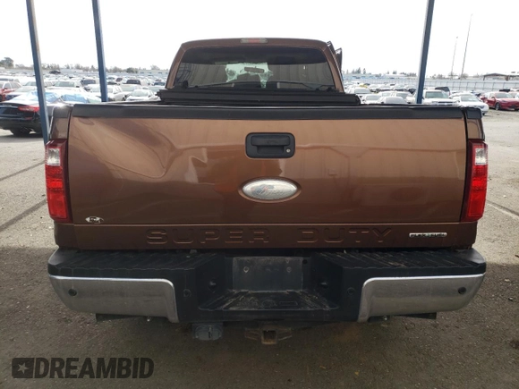2012 Ford Super Duty F-250 SRW XL with VIN 1FT7X2A68CEB22136, listed as a Copart auction lot 44444945 with 117,630 mi miles and Salvage Title. Bid and sale history available at carsss.com. Image 6.