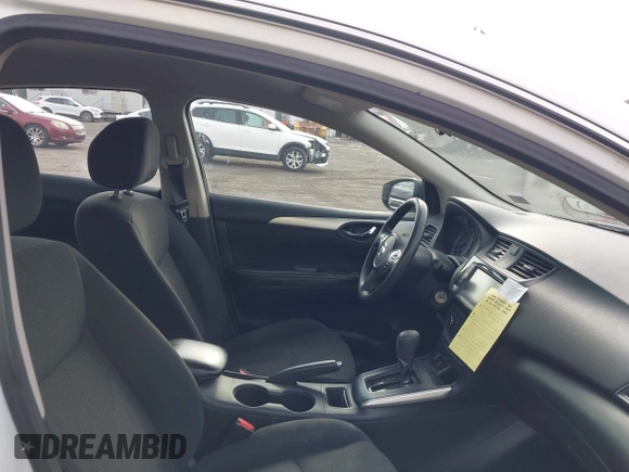 2019 Nissan Sentra SV with VIN 3N1AB7AP8KY215382, listed as a IAAI auction lot 41996267 with 88,720 mi miles and . Bid and sale history available at DreamBid. Image 5.