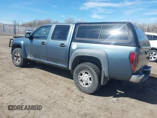 2006 GMC Canyon SLE1 with VIN 1GTDT136768277608, listed as a IAAI auction lot 41884392 with 128,834 mi miles. Bid and sale history available at carsss.com. Image 3.