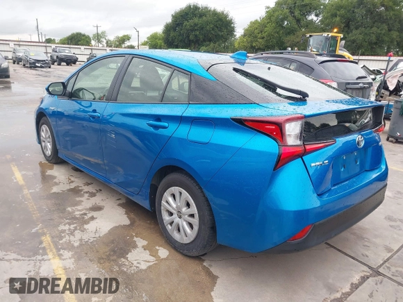 2022 Toyota Prius L Eco z VIN JTDKAMFU1N3181851, wystawiony jako IAAI lot #42378503 z przebiegiem 36 413 mil mil oraz . Historia ofert i sprzedaży dostępna na DreamBid. Obrazek 3.