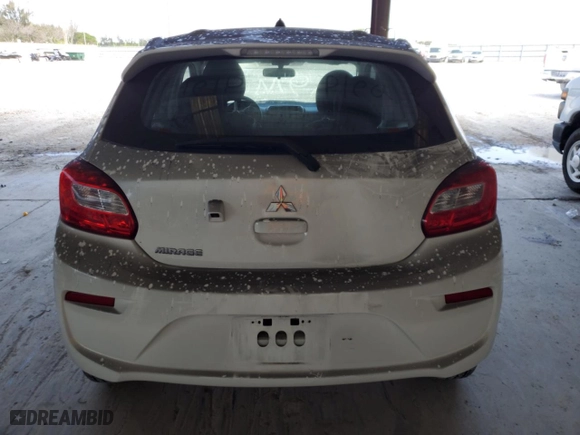 2020 Mitsubishi Mirage ES with VIN ML32A3HJ3LH005643, listed as a Copart auction lot 49290805 with 0 mi miles and Salvage Title. Bid and sale history available at carsss.com. Image 6.