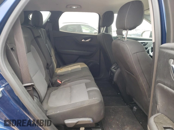 2023 Chevrolet Blazer LT with VIN 3GNKBHR4XPS101368, listed as a Copart auction lot 58520625 with 22,155 mi miles and Salvage title. Bid and sale history available at DreamBid. Image 10.