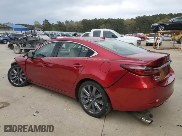 2020 Mazda 6 Grand Touring with VIN JM1GL1TY5L1522330, listed as a Copart auction lot 50432105 with 77,166 mi miles and Clean Title. Bid and sale history available at DreamBid. Image 2.