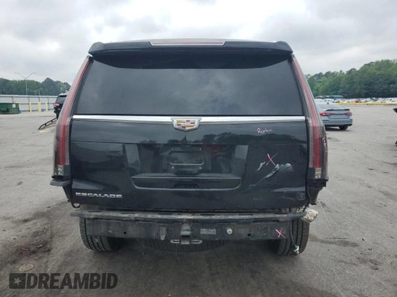 2018 Cadillac Escalade Luxury with VIN 1GYS3BKJ1JR284182, listed as a Copart auction lot 53338935 with 103,398 mi miles and Salvage title. Bid and sale history available at DreamBid. Image 6.