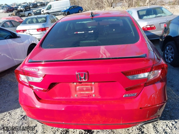 2022 Honda Accord Sedan Sport SE with VIN 1HGCV1F4XNA056237, listed as a IAAI auction lot 41633395 with 77,719 mi miles. Bid and sale history available at carsss.com. Image 16.