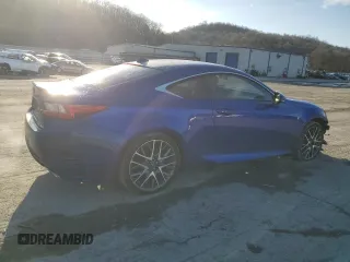 2015 Lexus RC 350 F Sport with VIN JTHSE5BC2F5003278, listed as a Copart auction lot 49997085 with 100,204 mi miles and Salvage title. Bid and sale history available at DreamBid. Image 3.