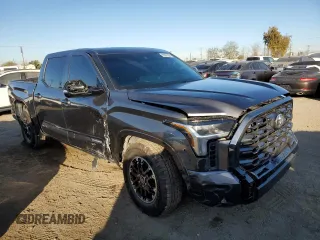2023 Toyota Tundra 2WD Platinum with VIN 5TFNA5AB0PX020248, listed as a Copart auction lot 85091234 with 42,306 mi miles and Salvage Title. Bid and sale history available at carsss.com. Image 4.
