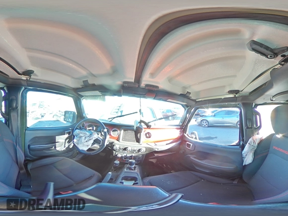 2021 Jeep Wrangler Unlimited Rubicon with VIN 1C4HJXFN9MW584171, listed as a Copart auction lot 78895184 with Not Provided miles and Salvage Title. Bid and sale history available at DreamBid. Image 12.