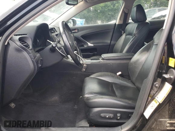 2011 Lexus IS 250 with VIN JTHCF5C26B2034908, listed as a Copart auction lot 59978275 with 139,211 mi miles and Clean title. Bid and sale history available at DreamBid. Image 7.