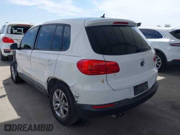 2014 Volkswagen Tiguan SEL with VIN WVGAV3AX0EW524669, listed as a IAAI auction lot 42289003 with 94,513 mi miles and . Bid and sale history available at DreamBid. Image 3.