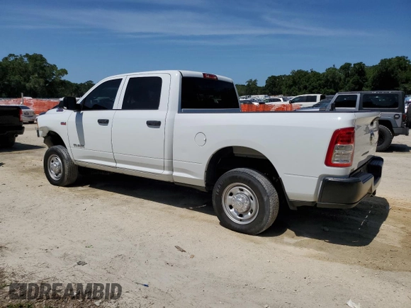 2022 Ram 2500 Tradesman with VIN 3C6UR4CJ7NG356300, listed as a Copart auction lot 57221305 with 33,230 mi miles and Salvage title. Bid and sale history available at DreamBid. Image 2.