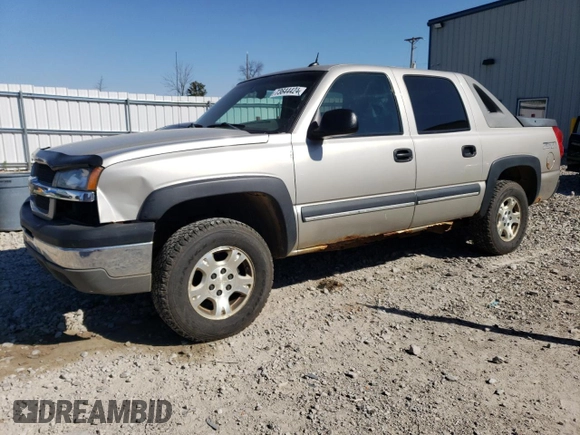 2004 Chevrolet Avalanche Z71 with VIN 3GNEK12T54G189766, listed as a Copart auction lot 73644424 with 212,762 mi miles and Clean Title. Bid and sale history available at carsss.com. Image 1.