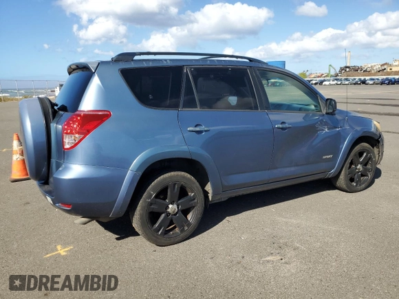 2006 Toyota RAV4 Sport with VIN JTMZK32V565002060, listed as a Copart auction lot 86929574 with 115,216 mi miles and Clean Title. Bid and sale history available at carsss.com. Image 3.