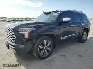 2023 Toyota Sequoia SR5 with VIN 7SVAAAAA3PX002041, listed as a Copart auction lot 53529745 with 18,045 mi miles and Clean Title. Bid and sale history available at carsss.com. Image 1.