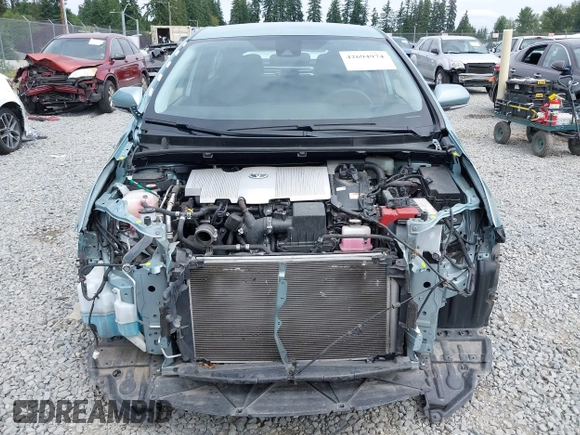 2020 Toyota Prius LE with VIN JTDL9RFU1L3017670, listed as a IAAI auction lot 42694974 with 69,298 mi miles and . Bid and sale history available at DreamBid. Image 6.