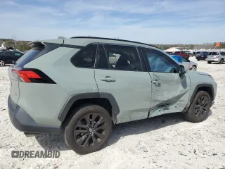 2020 Toyota RAV4 XLE Premium with VIN 2T3C1RFV0LW058580, listed as a Copart auction lot 49551815 with 127,615 mi miles and Salvage Title. Bid and sale history available at carsss.com. Image 3.